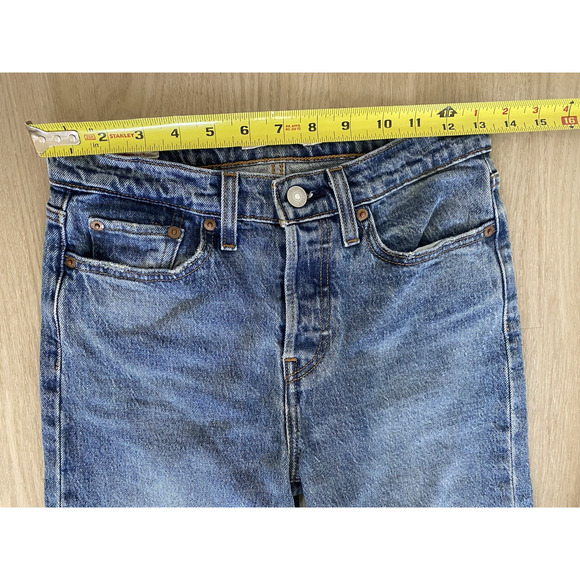 Levi's Premium Womens Wedgie Icon Fit Jeans 26 These Dreams High Rise Stretch - Picture 10 of 13